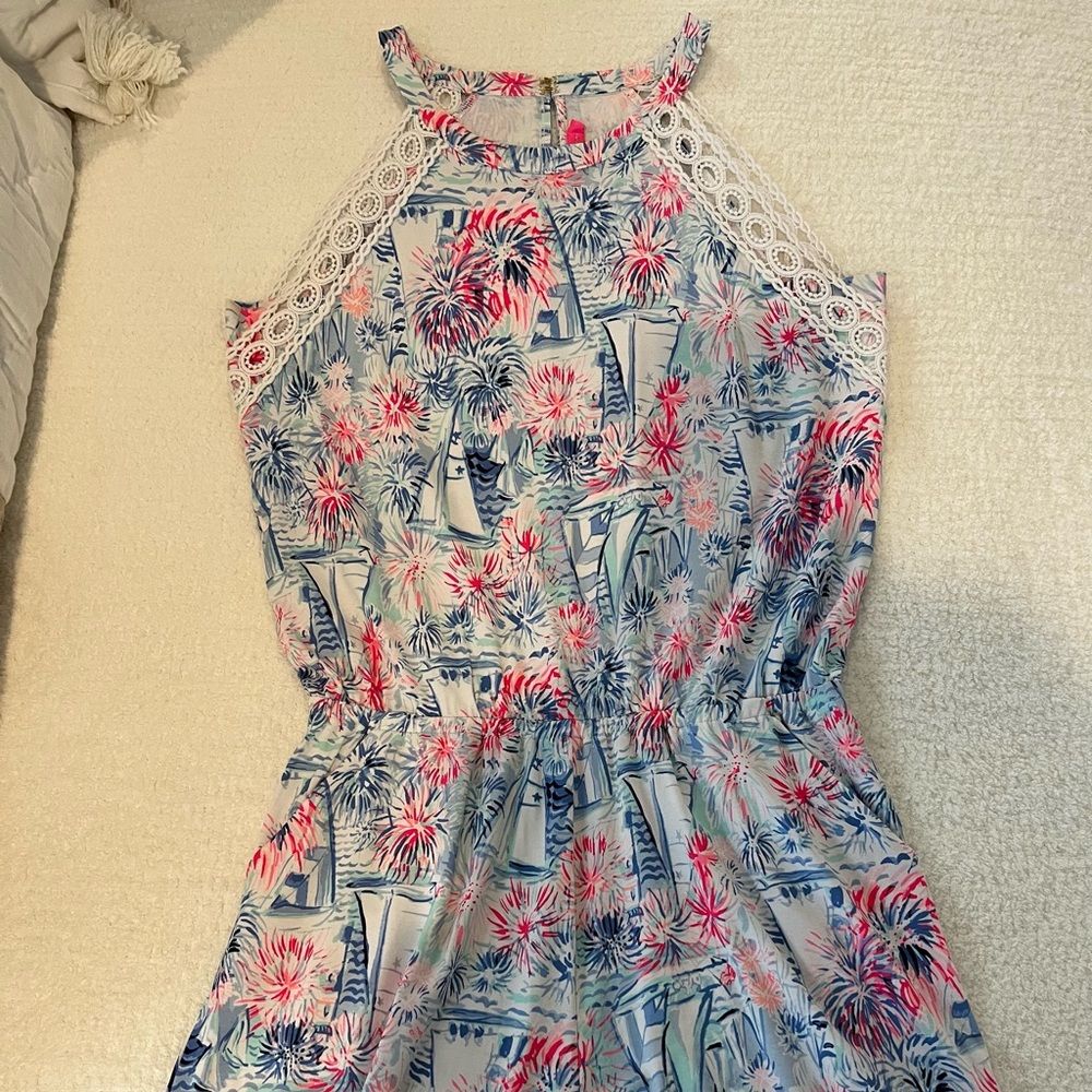 Lilly Pulitzer romper.
